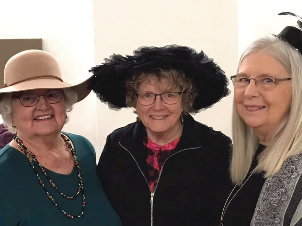From left, Beverly Ramsey, Vicki Pogorelc and Linda Ropka